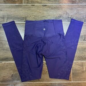 NWOT Lululemon Purple Leggings Size 4